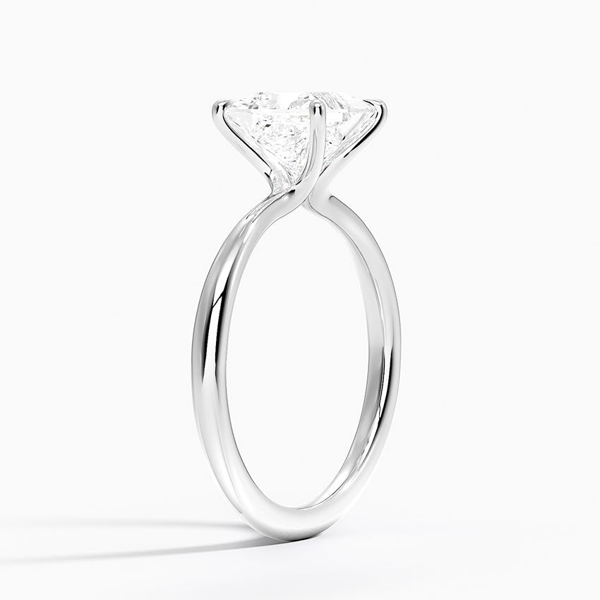 2mm 1.50 Carat IGI Certified Lab Grown Diamond Solitaire Engagement Ring