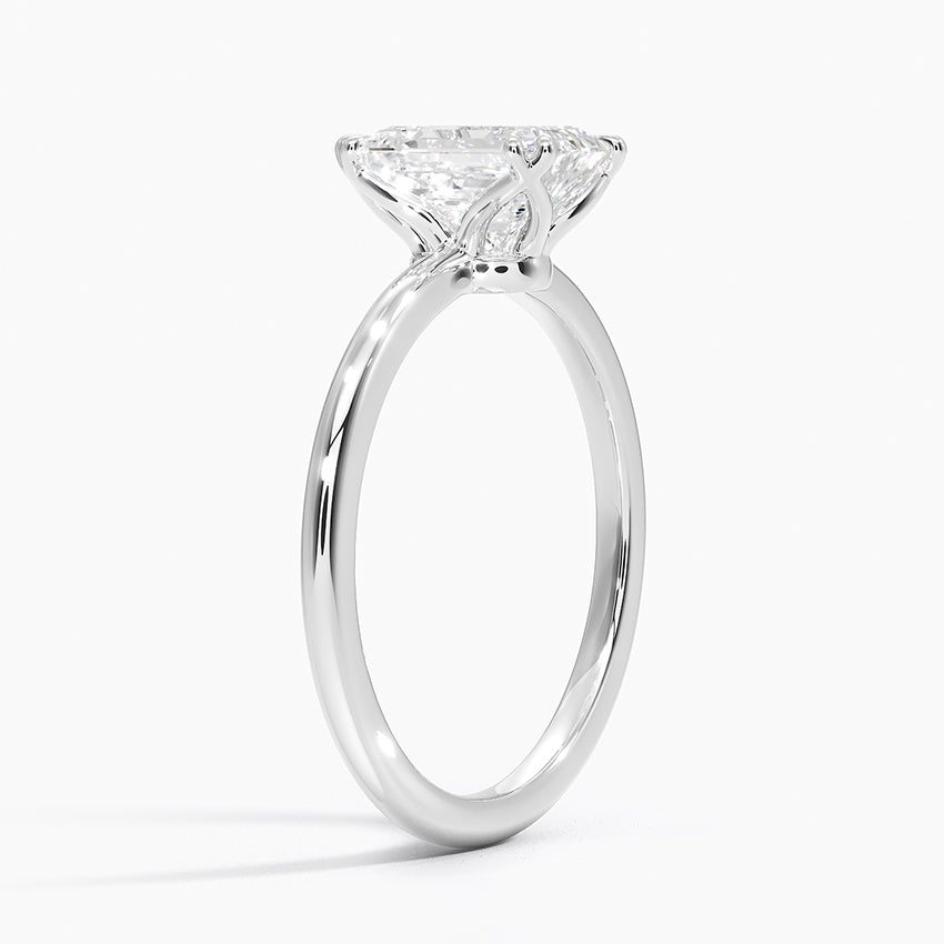 1.25 Carat Certified Lab Grown Solitaire Engagement Ring