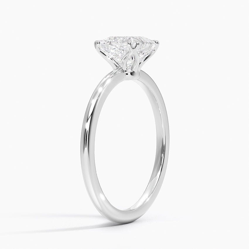 1 Carat Certified Lab Grown Solitaire Engagement Ring