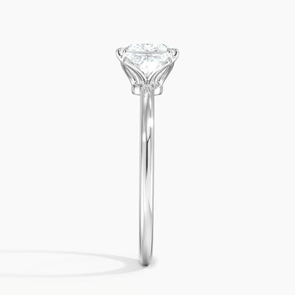 1 Carat Certified Lab Grown Solitaire Engagement Ring