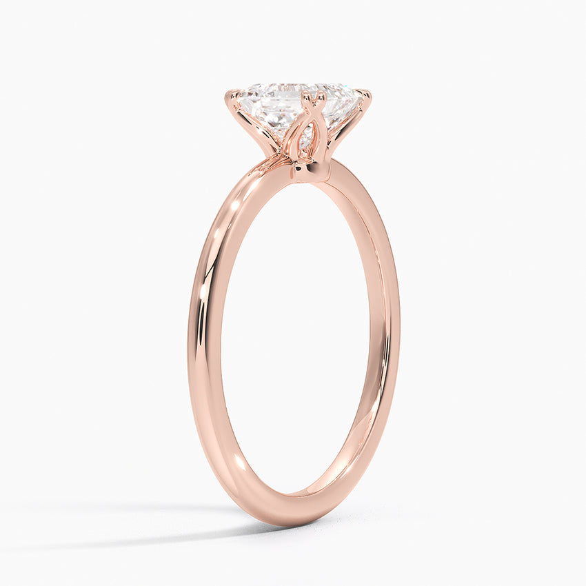 1 Carat Certified Lab Grown Solitaire Engagement Ring