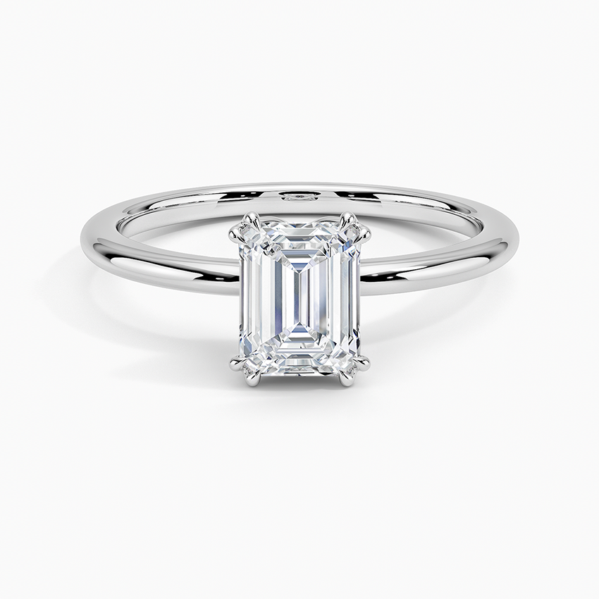 1 Carat Certified Lab Grown Solitaire Engagement Ring