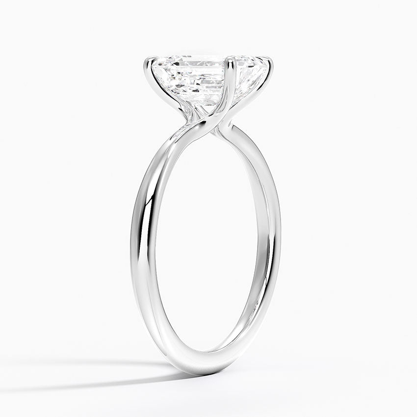 2mm 1.50 Carat IGI Certified Lab Grown Diamond Solitaire Engagement Ring