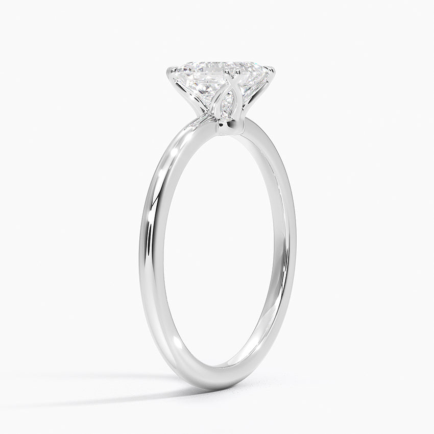 1 Carat Certified Lab Grown Solitaire Engagement Ring