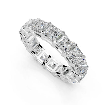 2 Carat Princess Cut Lab Grown Diamond Eternity Band