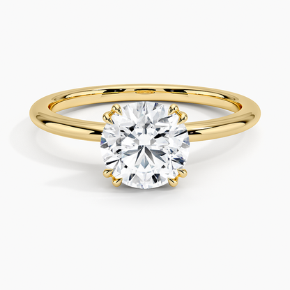 1.25 Carat Certified Lab Grown Solitaire Engagement Ring