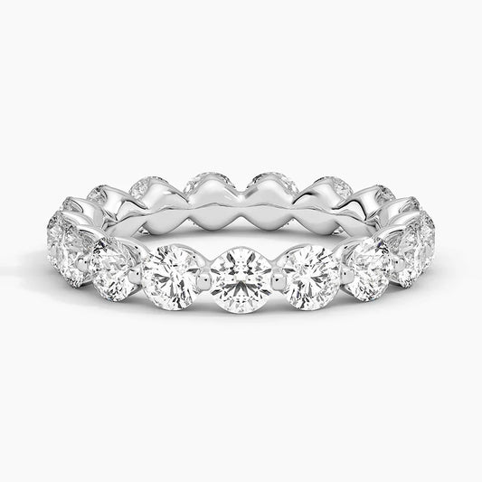 Riviera Lab Diamond Eternity Ring 3 Carat