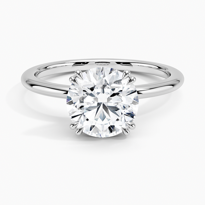 1.50 Carat Certified Lab Grown Solitaire Engagement Ring