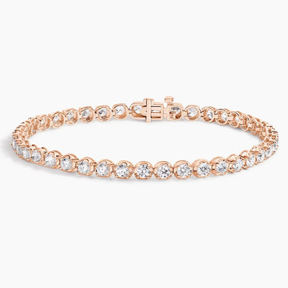 IGI Certified Round- Brilliant Lab-Grown Diamond Tennis Bracelet