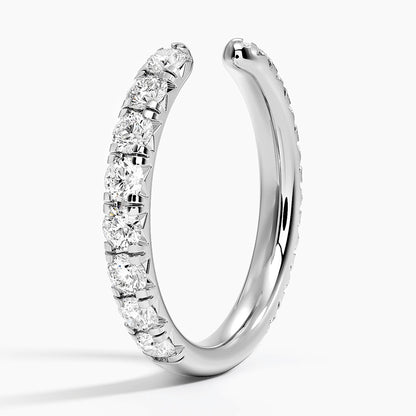 Anthology Lab-Diamond Wedding Band Open Ring