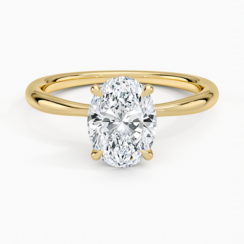 2mm 1.50 Carat IGI Certified Lab Grown Diamond Solitaire Engagement Ring