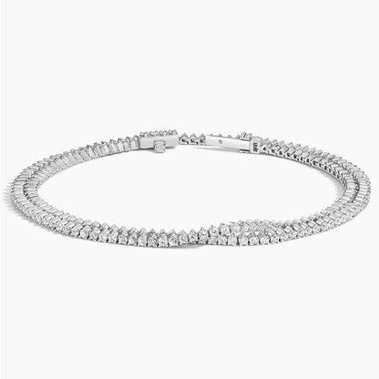 Round Lab-Grown Diamond Tennis Bracelet | 2.25 Carat, IGI Certified