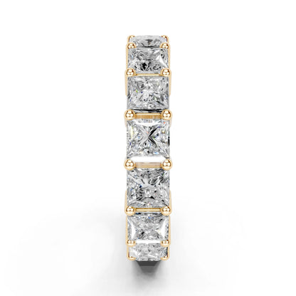 2 Carat Princess Cut Lab Grown Diamond Eternity Band