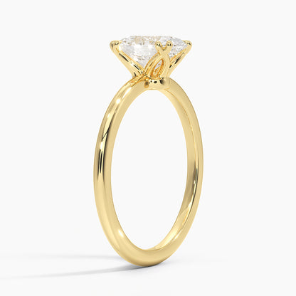 1.25 Carat Certified Lab Grown Solitaire Engagement Ring