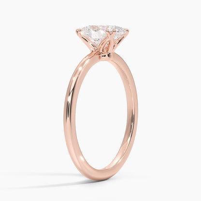 1 Carat Certified Lab Grown Solitaire Engagement Ring