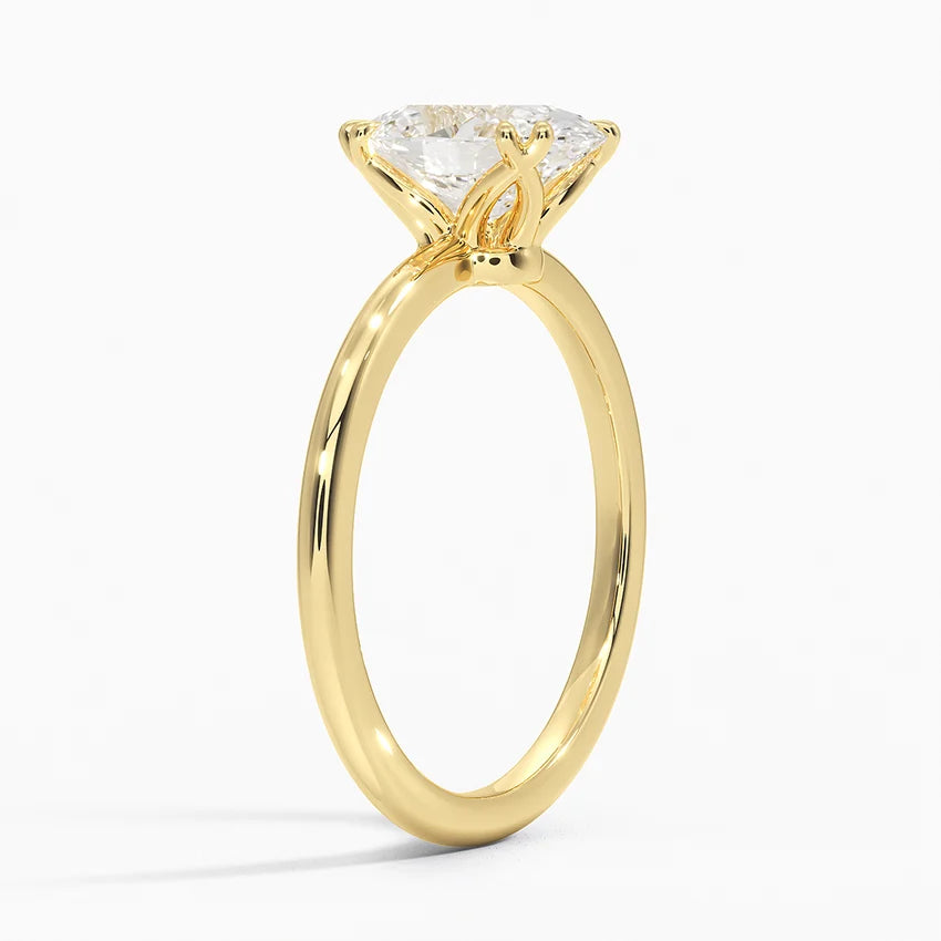 1.50 Carat Certified Lab Grown Solitaire Engagement Ring