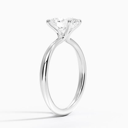 2mm 1.50 Carat IGI Certified Lab Grown Diamond Solitaire Engagement Ring