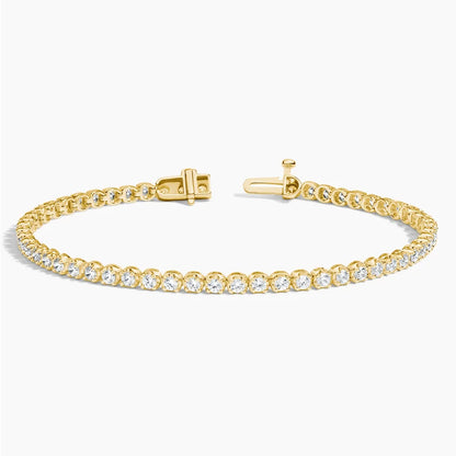 IGI Certified Round- Brilliant Lab-Grown Diamond Tennis Bracelet