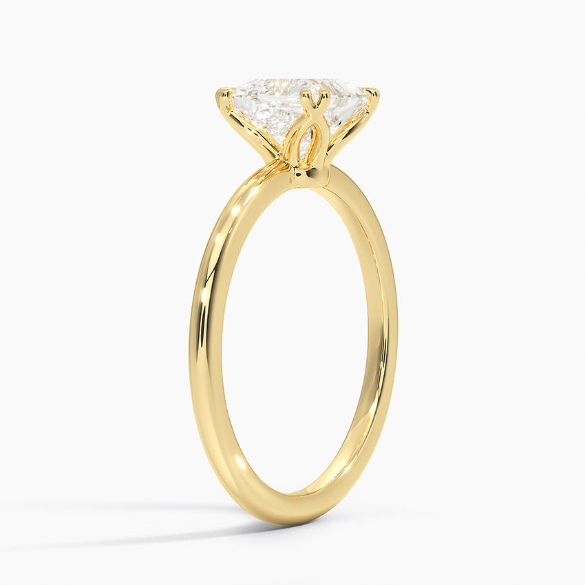 1.25 Carat Certified Lab Grown Solitaire Engagement Ring