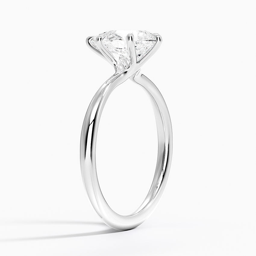 2mm 1.50 Carat IGI Certified Lab Grown Diamond Solitaire Engagement Ring