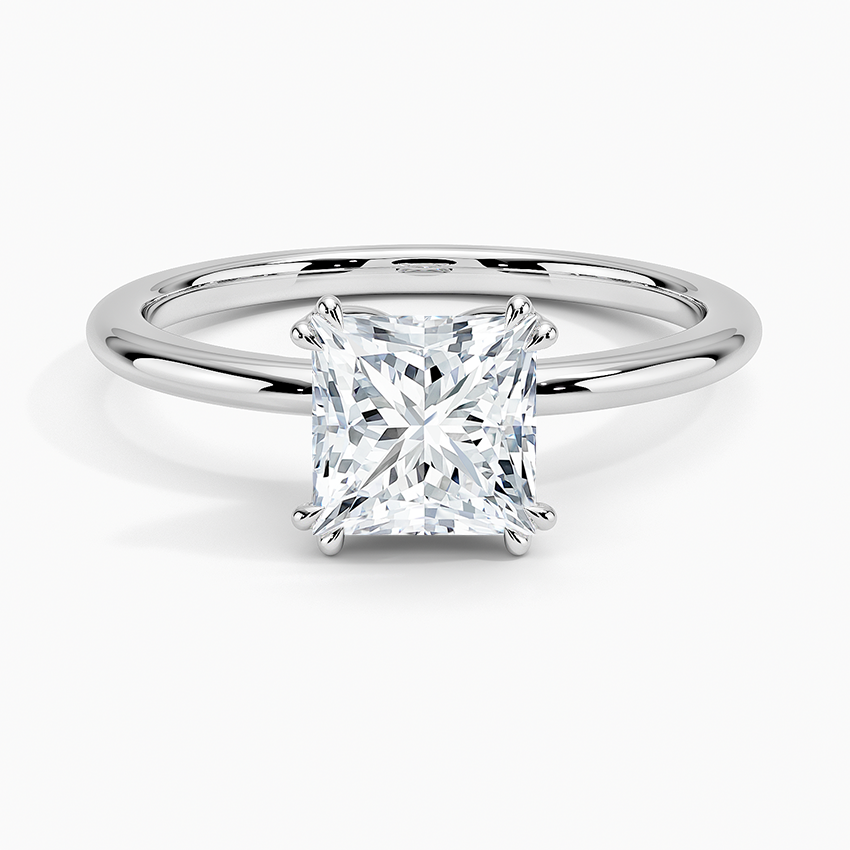 1.25 Carat Certified Lab Grown Solitaire Engagement Ring