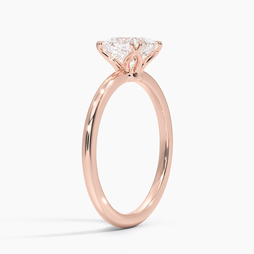 1 Carat Certified Lab Grown Solitaire Engagement Ring