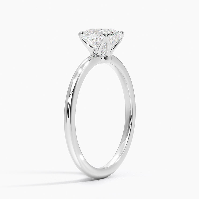 1 Carat Certified Lab Grown Solitaire Engagement Ring